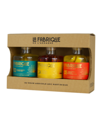 Rhum - 3 rhums la fabrique 20cl